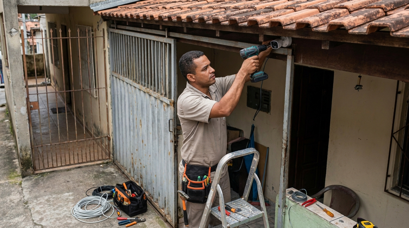 Instalacao de cameras de seguranca em Diadema‑SP