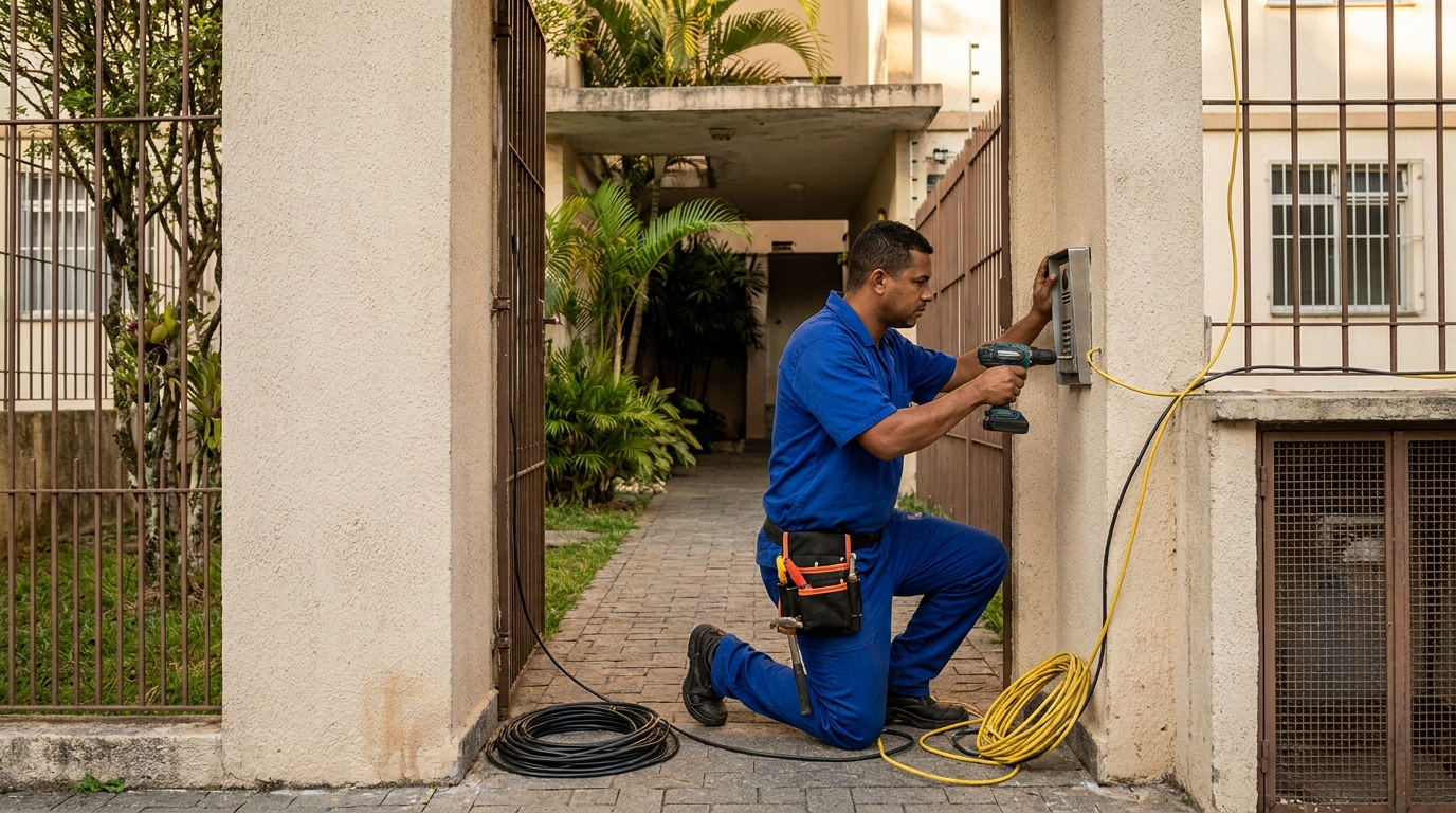 Instalacao de interfone profissional em Diadema‑SP