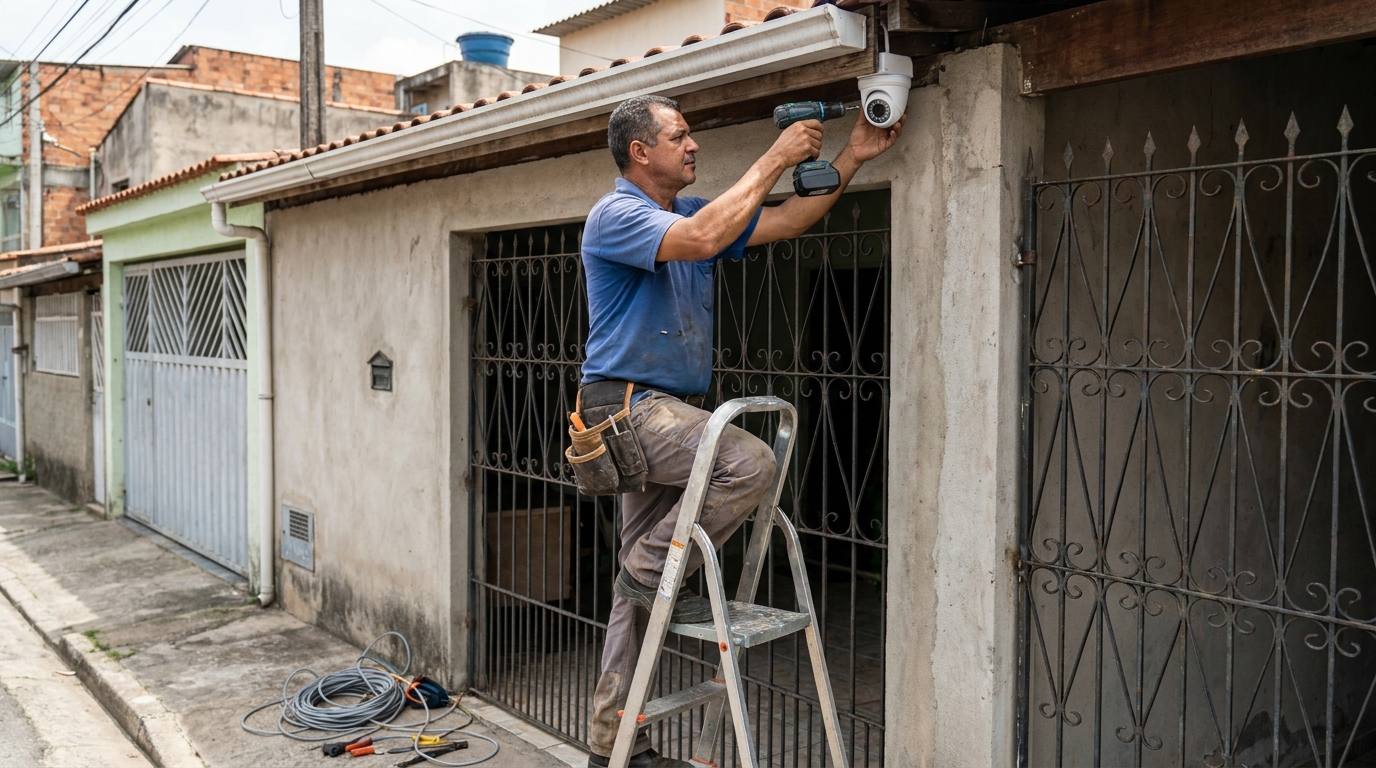 Instalacao de sistema de monitoramento em Diadema‑SP