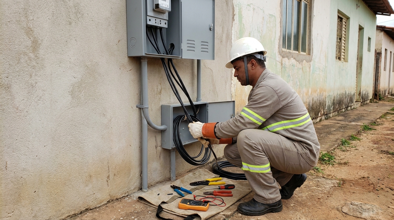 Troca de padrao de energia em Diadema‑SP